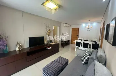 Apartamento com 3 quartos para alugar na Aparecida, Santos 