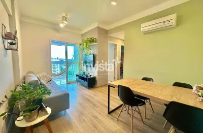 Apartamento com 2 quartos à venda no Estuário, Santos 