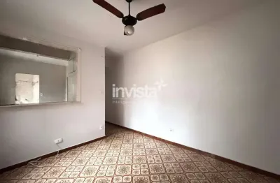 Apartamento com 1 quarto à venda no Pompéia, Santos 