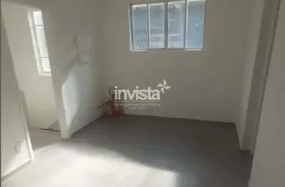 Sala comercial para alugar com 47m² no bairro do marapé em santos