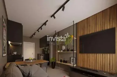 Apartamento com 1 quarto à venda no Macuco, Santos 