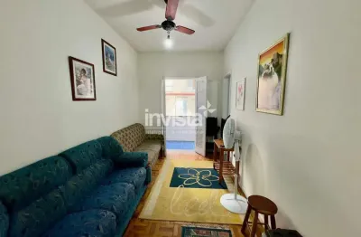 Apartamento com 1 quarto à venda no José Menino, Santos 