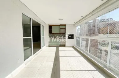 Apartamento com 3 quartos para alugar no Ponta da Praia, Santos 