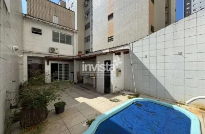 Casa com 3 quartos à venda no Embaré, Santos 