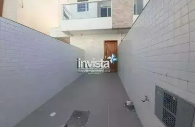 Casa com 3 quartos para alugar no Embaré, Santos 