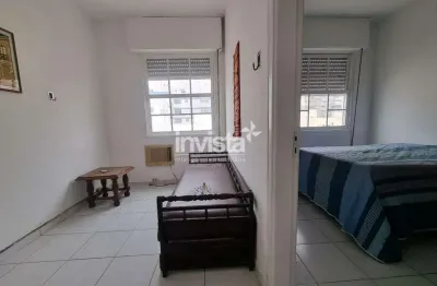 Apartamento com 1 quarto à venda no Embaré, Santos 