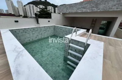 Casa com 3 quartos à venda no Marapé, Santos 