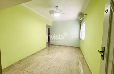 Apartamento com 1 quarto à venda no José Menino, Santos 