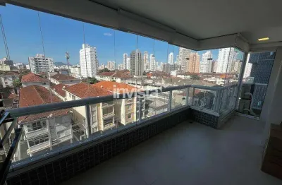 Apartamento com 1 quarto para alugar no Boqueirão, Santos 