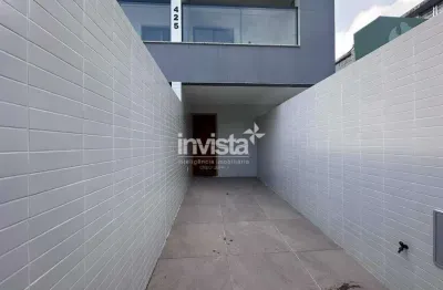 Casa com 3 quartos à venda no Embaré, Santos 