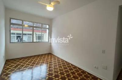 Apartamento com 2 quartos para alugar no Embaré, Santos 