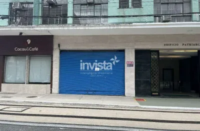 Ponto comercial para alugar no Centro, Santos 