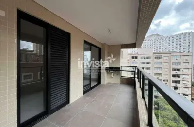 Apartamento com 2 quartos à venda no José Menino, Santos 