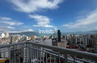 Apartamento com vista total para o mar para locação no gonzaga