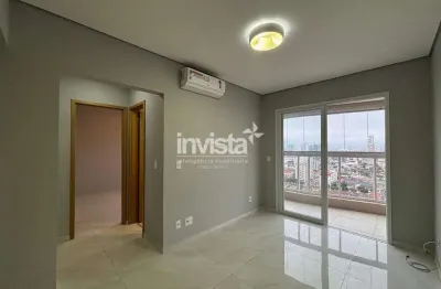 Apartamento com 1 quarto para alugar no Campo Grande, Santos 