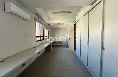 Sala comercial para alugar no Gonzaga, Santos 