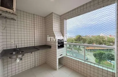 Apartamento com 3 quartos para alugar na Aparecida, Santos 