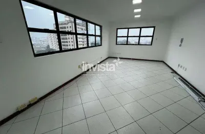 Sala comercial para alugar na Aparecida, Santos 