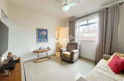Apartamento com 1 quarto à venda no Embaré, Santos 