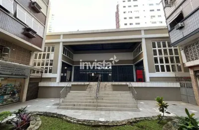 Ponto comercial para alugar no Gonzaga, Santos 