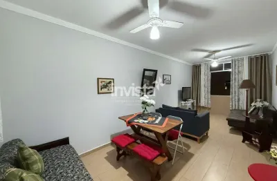 Apartamento com 1 quarto à venda no Pompéia, Santos 