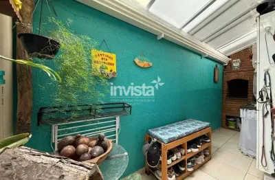 Casa com 3 quartos à venda no José Menino, Santos 