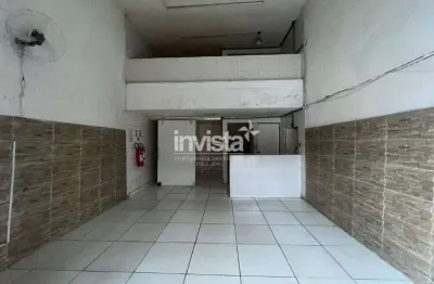 Ponto comercial para alugar no Centro, Santos 