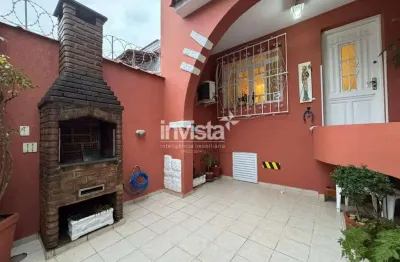 Casa com 2 quartos à venda no Marapé, Santos 