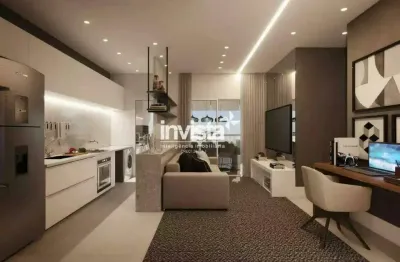 Apartamento com 2 quartos à venda no Encruzilhada, Santos 