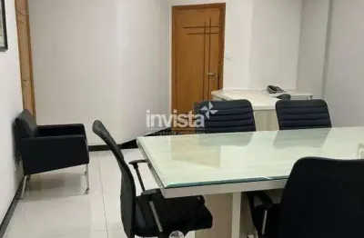 Sala comercial para alugar no Centro, Santos 