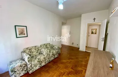 Apartamento com 1 quarto para alugar no José Menino, Santos 
