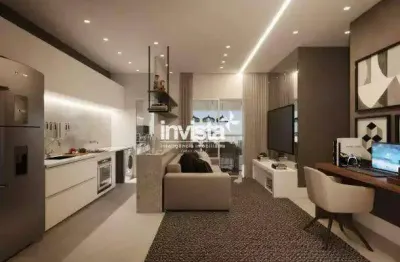 Apartamento com 2 quartos à venda no Encruzilhada, Santos 