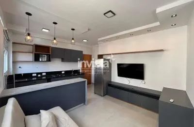 Apartamento com 1 quarto para alugar no José Menino, Santos 