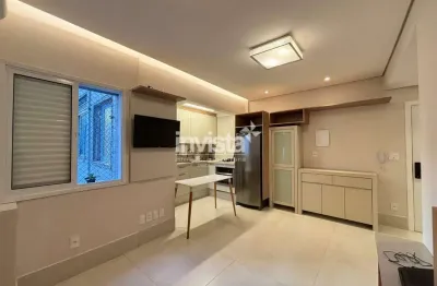 Apartamento com 1 quarto para alugar no Embaré, Santos 