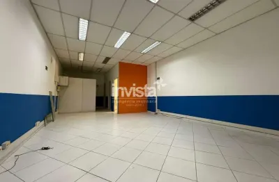 Ponto comercial para alugar no Centro, Santos 