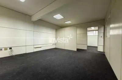 Ampla sala comercial no coração do centro de santos – 118m² | pronta para seu negócio