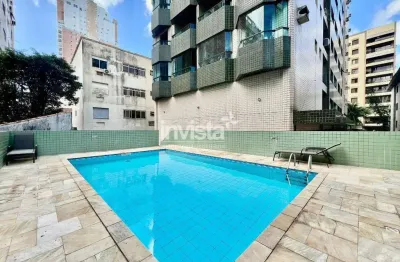 Apartamento com 3 quartos para alugar no Gonzaga, Santos 