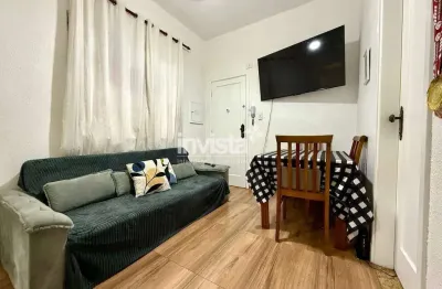 Apartamento com 2 quartos à venda no Embaré, Santos 