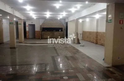 Ponto comercial/loja para alugar de esquina na aparecida em santos