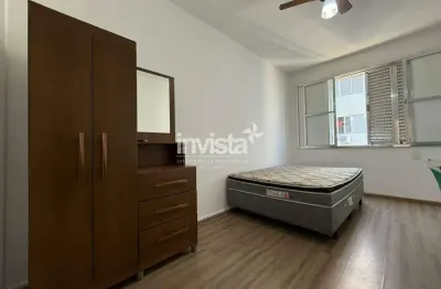 Apartamento com 1 quarto para alugar no José Menino, Santos 