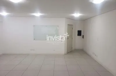 Sala comercial para alugar no Boqueirão, Santos 