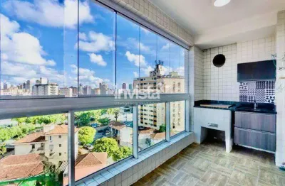 Apartamento com 3 quartos à venda no Macuco, Santos 