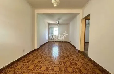 Apartamento com 1 quarto para alugar no José Menino, Santos 