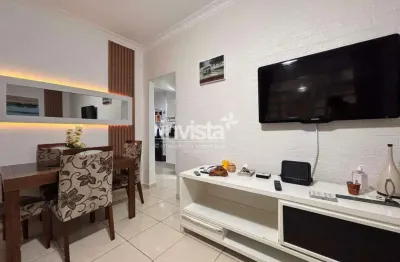 Apartamento com 1 quarto à venda no Embaré, Santos 