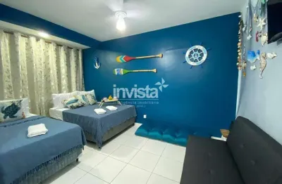Kitnet / Stúdio à venda no Boqueirão, Santos 