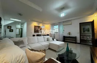 Casa com 3 quartos à venda no Embaré, Santos 