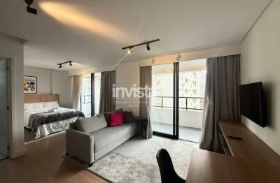 Apartamento com 1 quarto para alugar no Ponta da Praia, Santos 