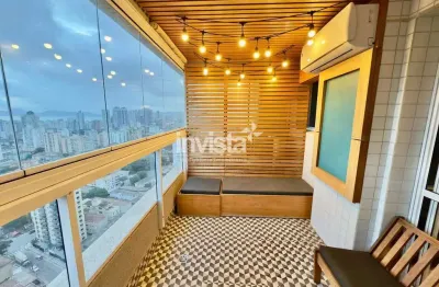 Apartamento com 3 quartos à venda no Ponta da Praia, Santos 
