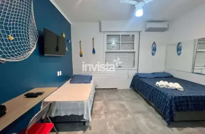 Apartamento com 1 quarto à venda no Embaré, Santos 