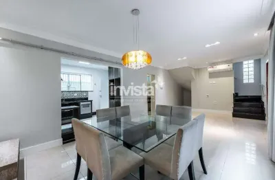 Casa com 3 quartos à venda na Vila Mathias, Santos 
